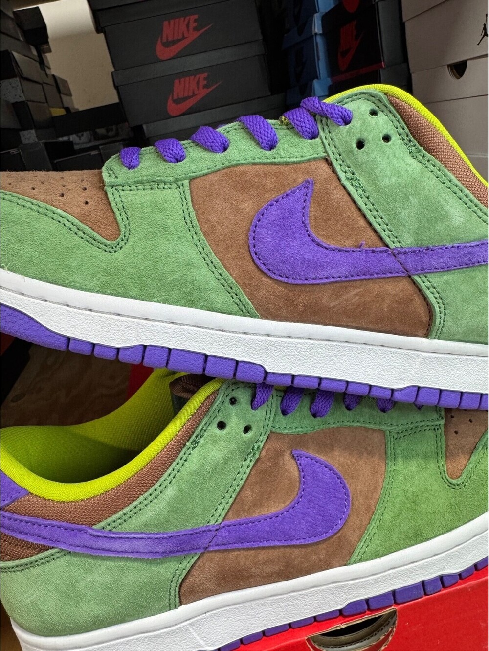 Nike Dunk Low SP Retro 'Veneer' DA1469-200 2020 MENS SIZE 9.5 - Picture 5 of 5
